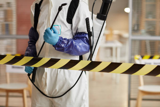 Professional Infectious Disease Decontamination technician working in Olney, TX